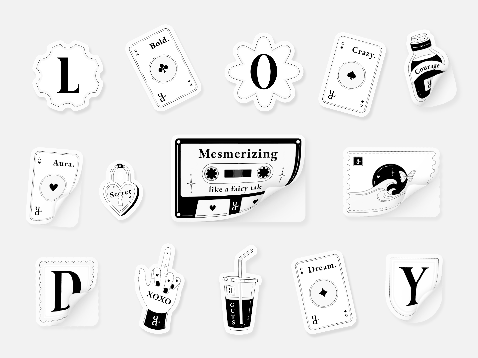 LODY sticker collection one